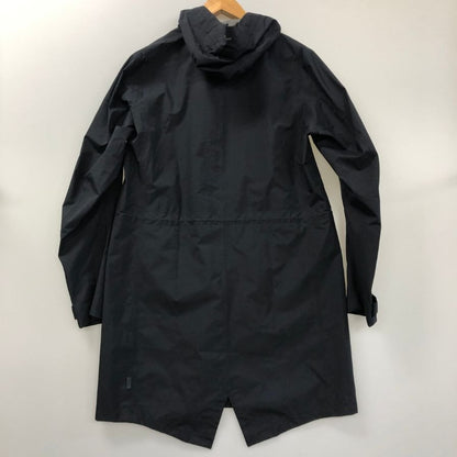 美品◆ヘルノ コート PA001UL-11101-9290 ゴアテックス レインコート フーディ メンズ ブラック サイズ50 HERNO 【AFB22】