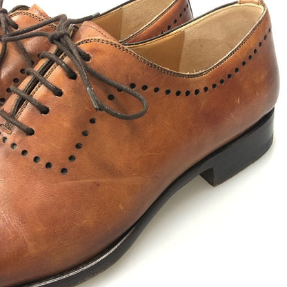 マグナーニ レースアップシューズ ホールカット メダリオン ブラウン メンズ サイズ40 17505 MAGNANNI 約25.0cm【AFC5】