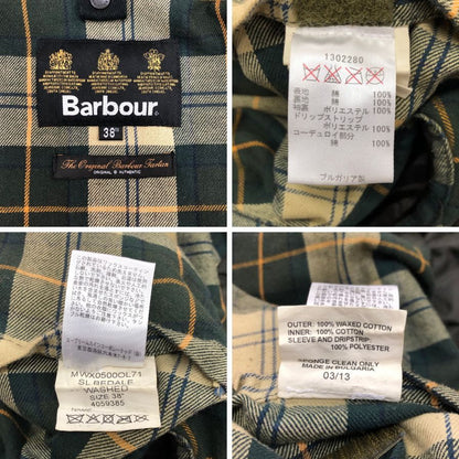 バブアー オイルドジャケット ビデイル SL カーキ メンズ サイズ38 Barbour BEDALE【LA】