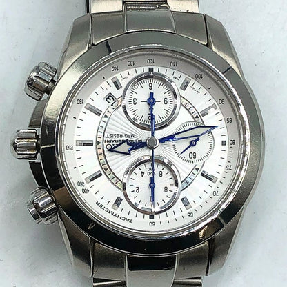 セイコー 腕時計 マグレジスト クロノグラフ 7T92-0DJ0 クォーツ チタン メンズ MAGRESIST SEIKO【AFI12】