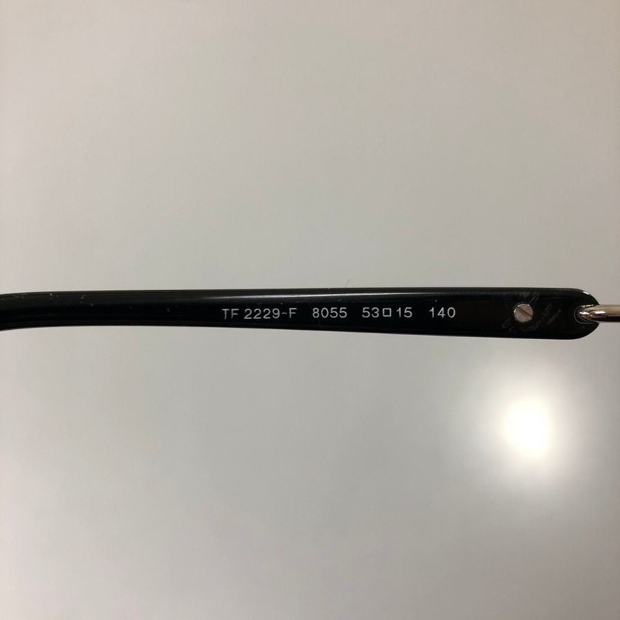 ティファニー メガネ フレーム ウェリントン ハードウェア ブルー×ブラック TF 2229-F 8055 53□15 140 Tiffany＆Co.【AFI2】