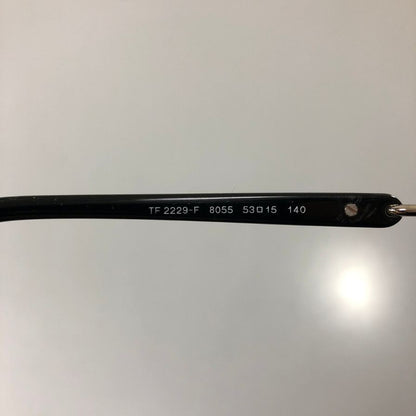 ティファニー メガネ フレーム ウェリントン ハードウェア ブルー×ブラック TF 2229-F 8055 53□15 140 Tiffany＆Co.【AFI2】