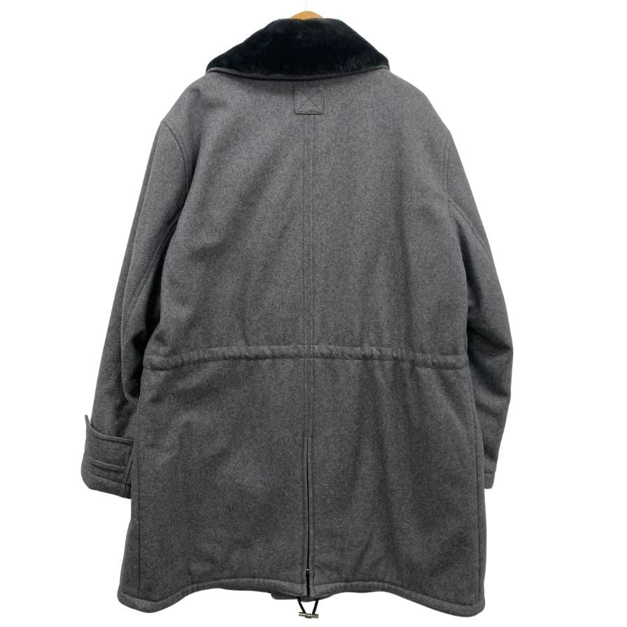専用　EMPORIO ARMANI ダークグレー コート Sサイズ 未使用◇エンポリオ アルマーニ ダッフル風 コート ETEROPOLITAN