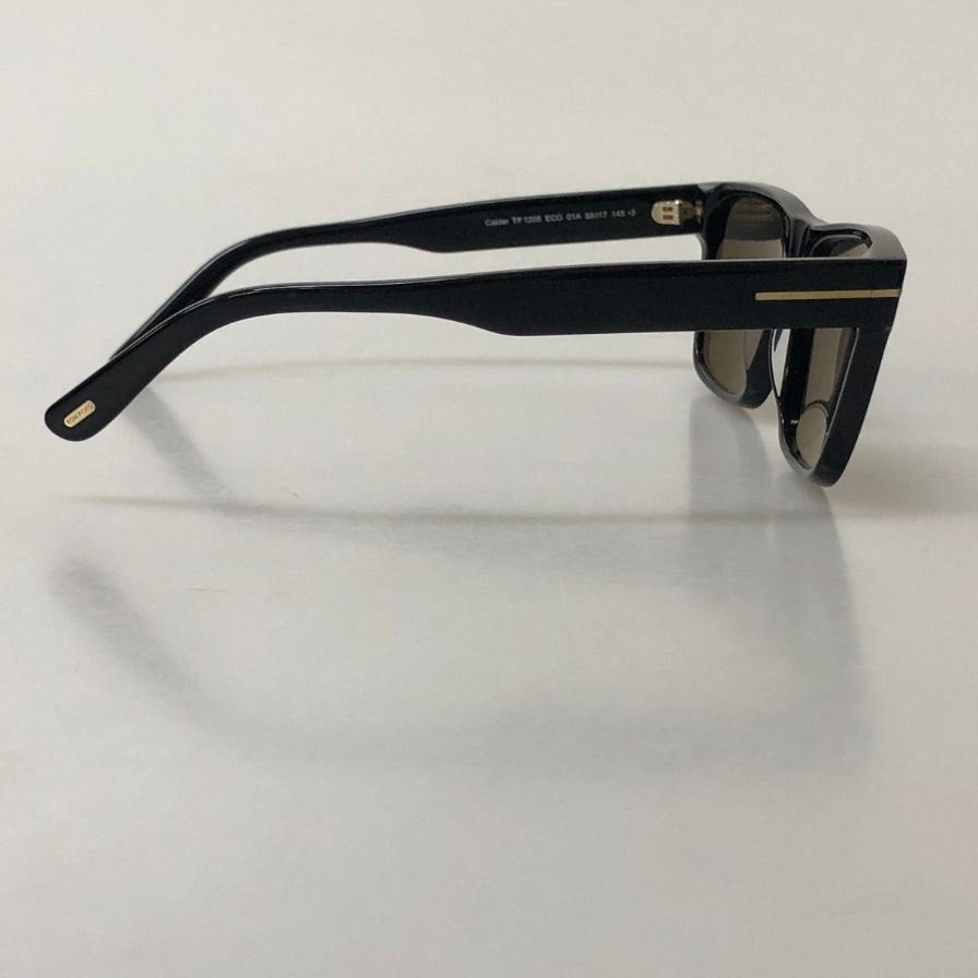 トムフォード  メガネ サングラス  Calder TF1205 ECO 01A 55□17 ブラック TOM FORD【AFB55】