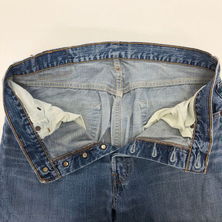 リーバイス デニムパンツ 501 ボタンフライ メンズ ブルー サイズW33L32 Levis 【AFB26】