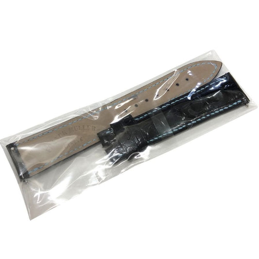 フランクミュラー ベルト 5850 クロコ メンズ ブラック FRANCK MULLER【AFI16】