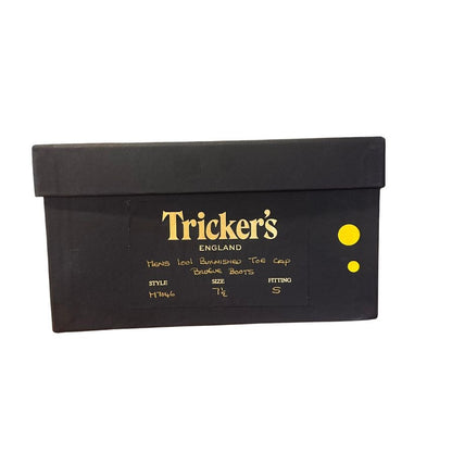 トリッカーズ M7046 ウィングチップ メンズ サイズ 7ハーフ ブラウン Tricker’ｓ ビジネスシューズ 約26.0cm【LA】【中古】