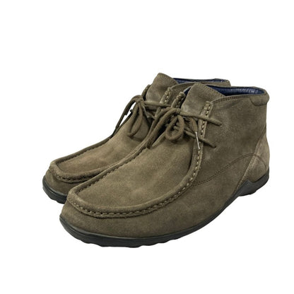 コールハーン レザーシューズ C10798 チャッカブーツ スエード メンズ カーキ系 サイズ9 COLE HAAN 約27.5cm【AFC17】