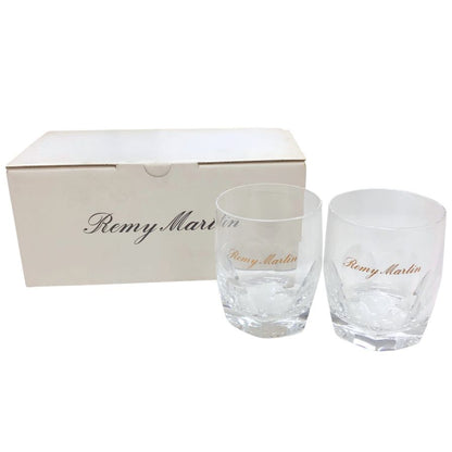レミーマルタン ロックグラス ブランデーグラス タンブラー 2客 REMY MARTIN【AFB54】【中古】