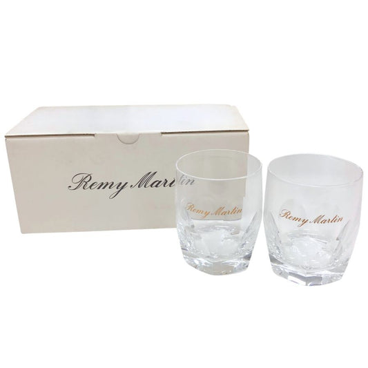 レミーマルタン ロックグラス ブランデーグラス タンブラー 2客 REMY MARTIN【AFB54】【中古】