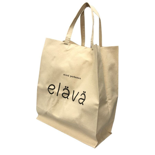 ミナペルホネン エラヴァ トートバッグ ショッパー レディース  ベージュ mina perhonen  elava【AFE9】