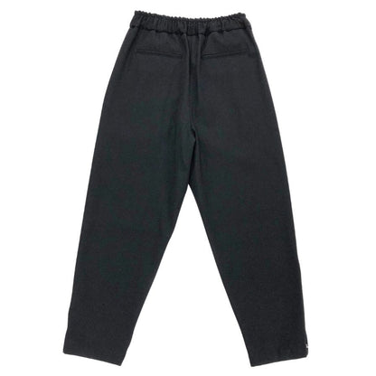 ジルサンダー パンツ ウール 裾ジップ イージーパンツ フェイクポケット メンズ ブラック サイズ44 JIL SANDER 【AFB10】