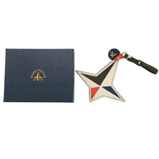 グローブトロッター チャーム キーホルダー ノーススター ネイビー系 globe-trotter【AFI19】【中古】
