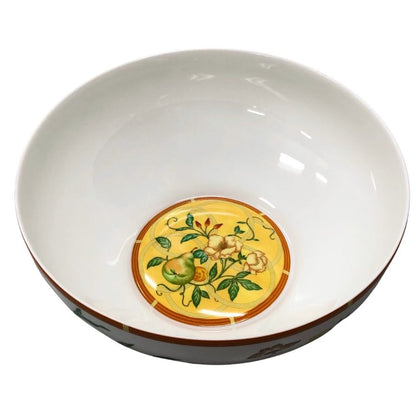 エルメス シエスタ ボウル 花柄 ホワイト 約25㎝ HERMES【AFI28】【中古】