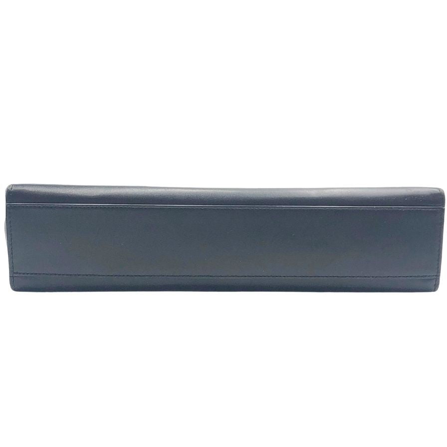 【良品】COACH コーチ ビジネスバッグ PVC シグネチャー ネイビー コーチ(COACH) アウトレット バッグ メンズ ビジネスバッグ