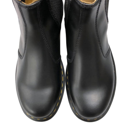 ドクターマーチン サイドゴアブーツ 2976 チェルシー レザー ブラック メンズ サイズUK7 Dr.MARTENS 約25.5cm【AFD2】