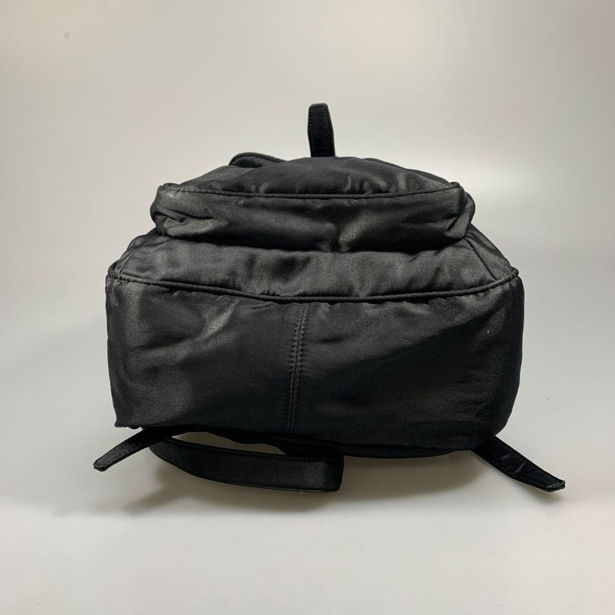ジョルジオアルマーニ ル コレツィオーニ リュック フラップ バックパック ナイロンキャンバス ブラック ユニセックス GIORGIO ARMANI【AFE4】