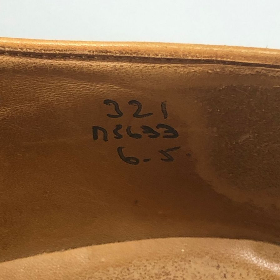 トリッカーズ バートン 321 M5633 ウィングチップ カーフ ライトブラウン UK6 メンズ Tricker’s 約25.0cm【AFC48】