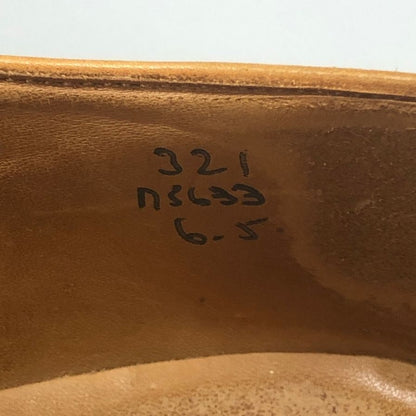 トリッカーズ バートン 321 M5633 ウィングチップ カーフ ライトブラウン UK6 メンズ Tricker’s 約25.0cm【AFC48】