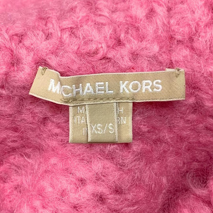 極美品◆マイケルコース ハイネック セーター  モヘア レディース ピンク サイズXS MICHAEL KORS 【AFA19】