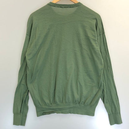 中古◆キャッシュ＆バルバ コットンニット メンズ グリーン サイズ3 cash＆barba 【AFB5】