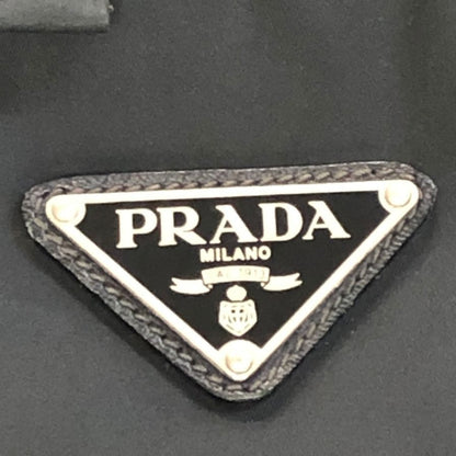 プラダ テスートナイロン 2WAY ガーメントケース ショルダー 三角ロゴプレート ストラップ付 ブラック PRADA【AFE3】