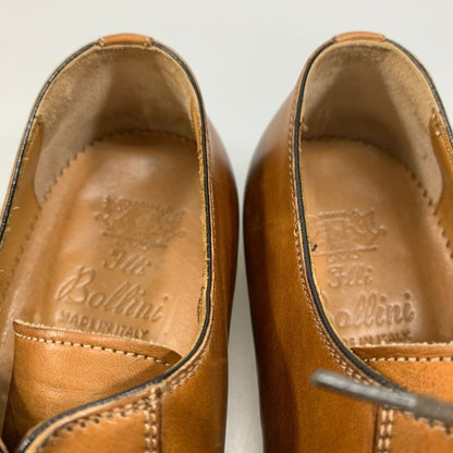 ボリーニ 129-40 U チップ メンズ サイズ 40 ブラウン Bollini 約25.0cm【AFC7】