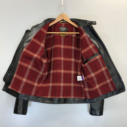 美品◆ショット シングルライダース ジャケット 641XJH スペシャルホースハイド ブラック メンズ サイズ38 Schott SPECIAL HORSEHIDE 【AFG1】
