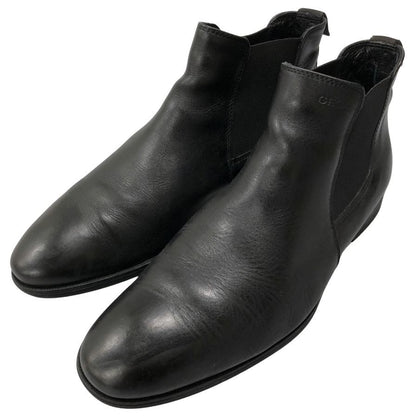 ジェオックス サイドゴアブーツ レザー 黒 メンズ サイズ26 GEOX RESPIRA 約26.0cm【AFC9】