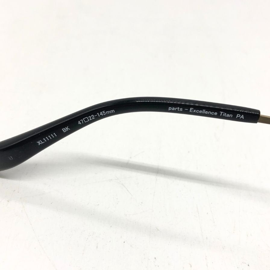 ラインアート シャルマン メガネ フレーム XL11111 チタン ブラック系 LineArt CHARMANT【AFI14】