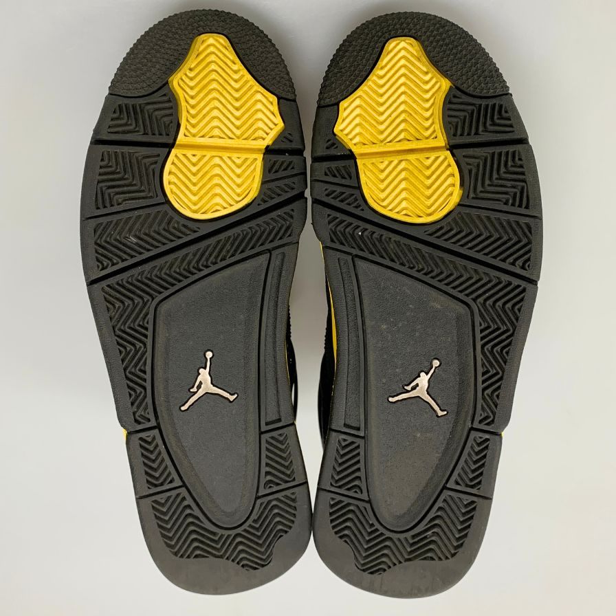 エア ジョーダン 4 サンダー　AIRJORDAN4 ブラック/イエロー27cm Nike Air Jordan 4 Retro “Thunder”が国内5月13日／5月26日に