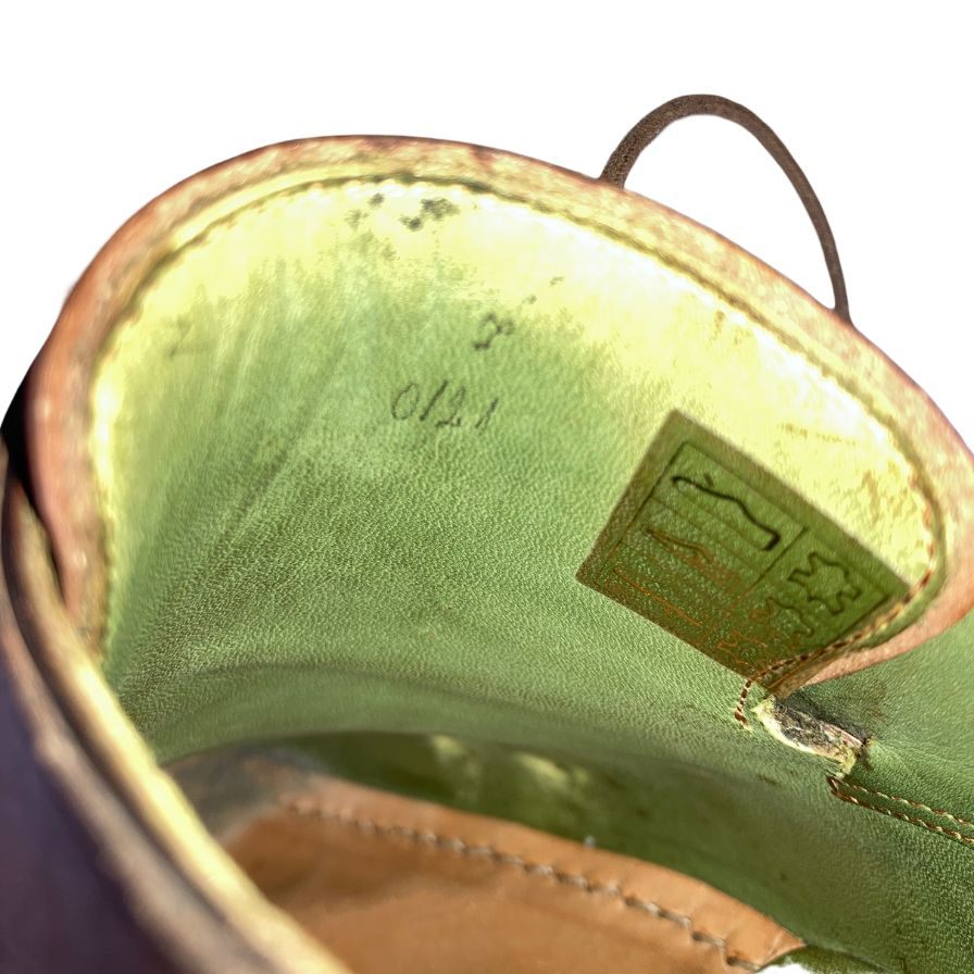 ベルルッティ レザーシューズ スクエアトゥ メンズ サイズ6相当 ブラウン系 BERLUTI ビジネスシューズ 約25.0cm【LA】【中古】