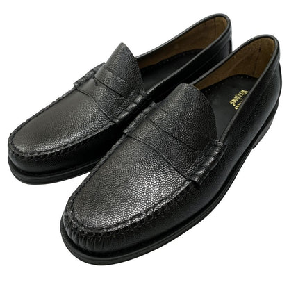 ジーエイチバス ローファー ウィージャンズ ラーソン シボレザー サイズ10.5 メンズ ブラック G.H.Bass&Co. WEEJUNS LARSON ローファー 約29.0cm【LA】【中古】