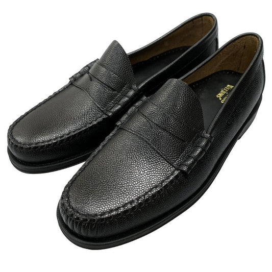 ジーエイチバス ローファー ウィージャンズ ラーソン シボレザー サイズ10.5 メンズ ブラック G.H.Bass&Co. WEEJUNS LARSON ローファー 約29.0cm【LA】【中古】