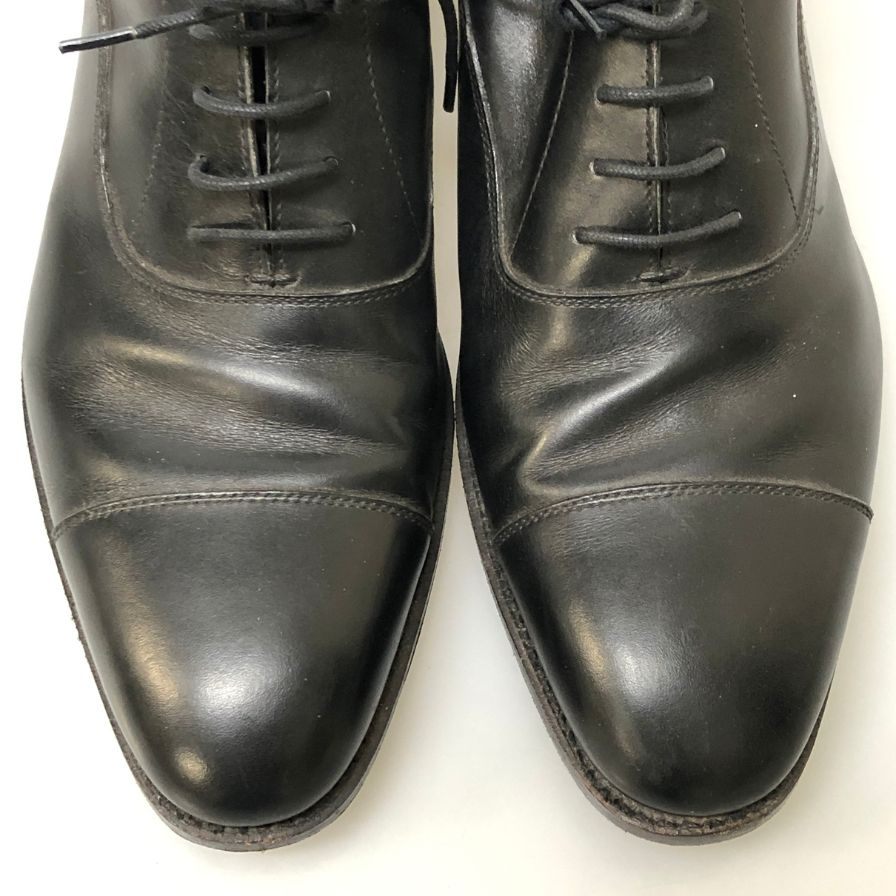 ユニオンインペリアル レザーシューズ ストレートチップ ブラック メンズ サイズ7.5 UNION IMPERIAL 約25.5cm【AFC33】