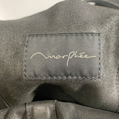 モルフェ 3WAY MEDIUM TOTE ブラック ゴートレザー Morphee【AFE4】