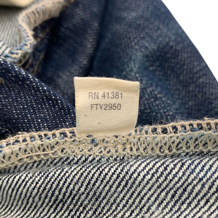 ダブルアールエル ラルフローレン デニムパンツ インディゴ メンズ サイズ W30 L30 RRL RALPH LAUREN 【AFB29】