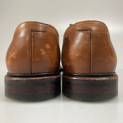 ジャランスリワヤ プレーントゥ 98651 EDWARD カーフ ブラウン サイズUK9.5 Jalam Sriwijaya ビジネスシューズ 約28.0cm【LA】【中古】