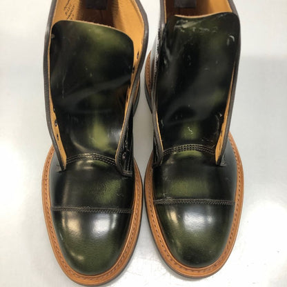 トリッカーズ マウズリー 8123 メンズ サイズ 7ハーフ ダークグリーン Tricker’ｓ ビジネスシューズ 約25.5cm【LA】【中古】