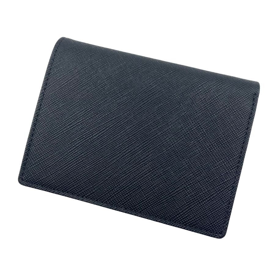 アニエスベー 財布 サフィアーノ 二つ折り レザーウォレット レディース EW13B-02 ブラック agnes.b【AFI4】