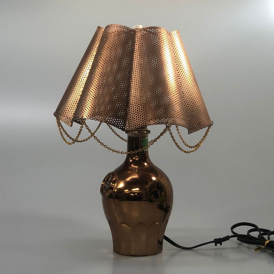 ニッカ スタンドライト  V.S.O.P ボトル型 セード ブロンズ NIKKA【AFI28】【中古】