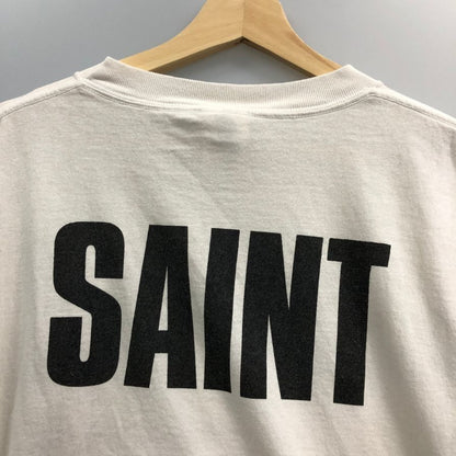 中古◆セントマイケル 半袖Tシャツ プリント friends ホワイト系 メンズ サイズS SAINT MICHAEL 【AFB2】