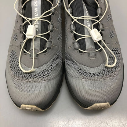サロモン アンドワンダーコラボ スニーカー reflective mesh sneaker  グレー サイズ27cm メンズ SAROMON 約27.0cm【AFD12】