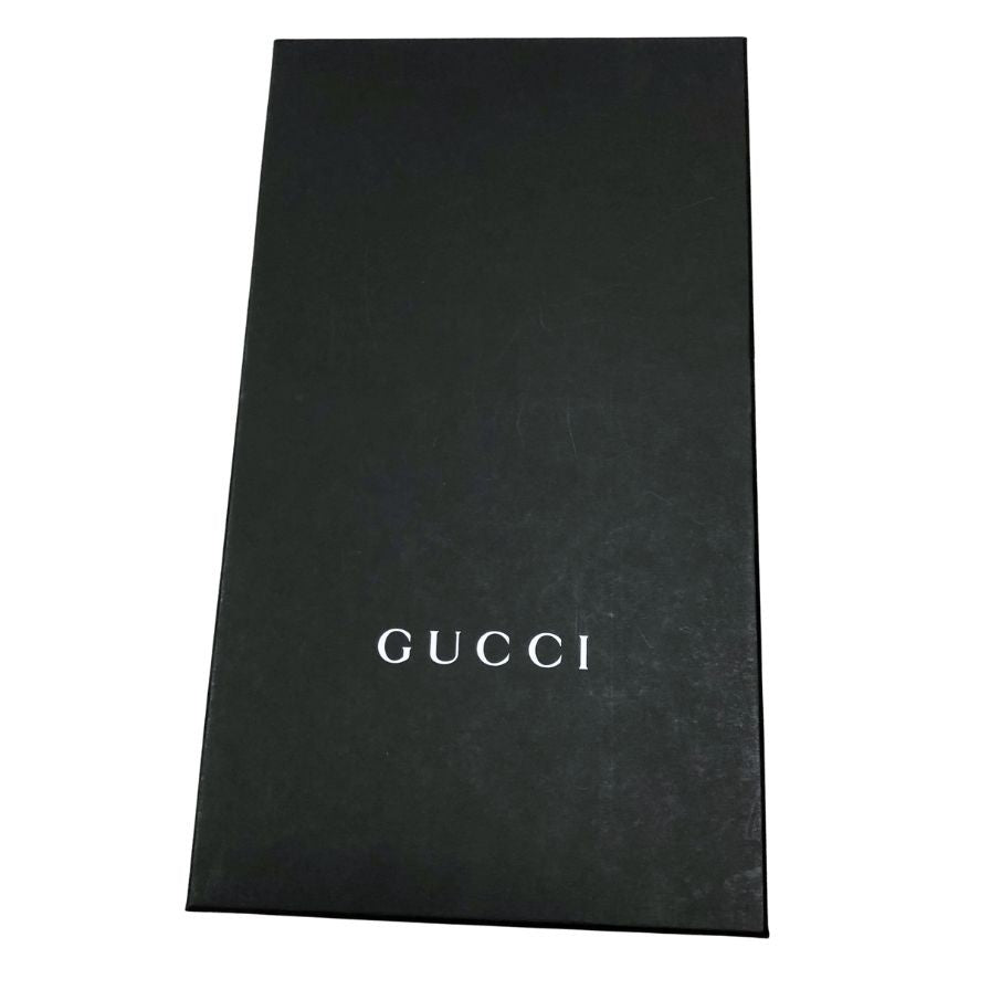 グッチ ドライビングシューズ マイクログッチシマ ネイビー メンズ サイズ8.5 466904 GUCCI 約27.5cm【AFD9】