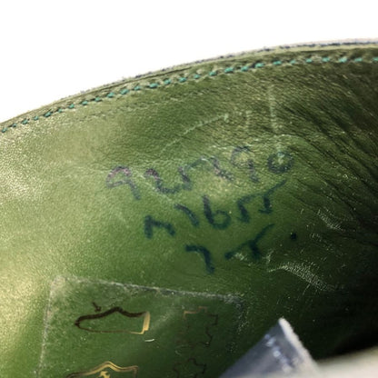 トリッカーズ カントリーブーツ ウイングチップ M7655 メンズ  ネイビー サイズUK7 Tricker's ブーツ 約25.5cm【LA】【中古】