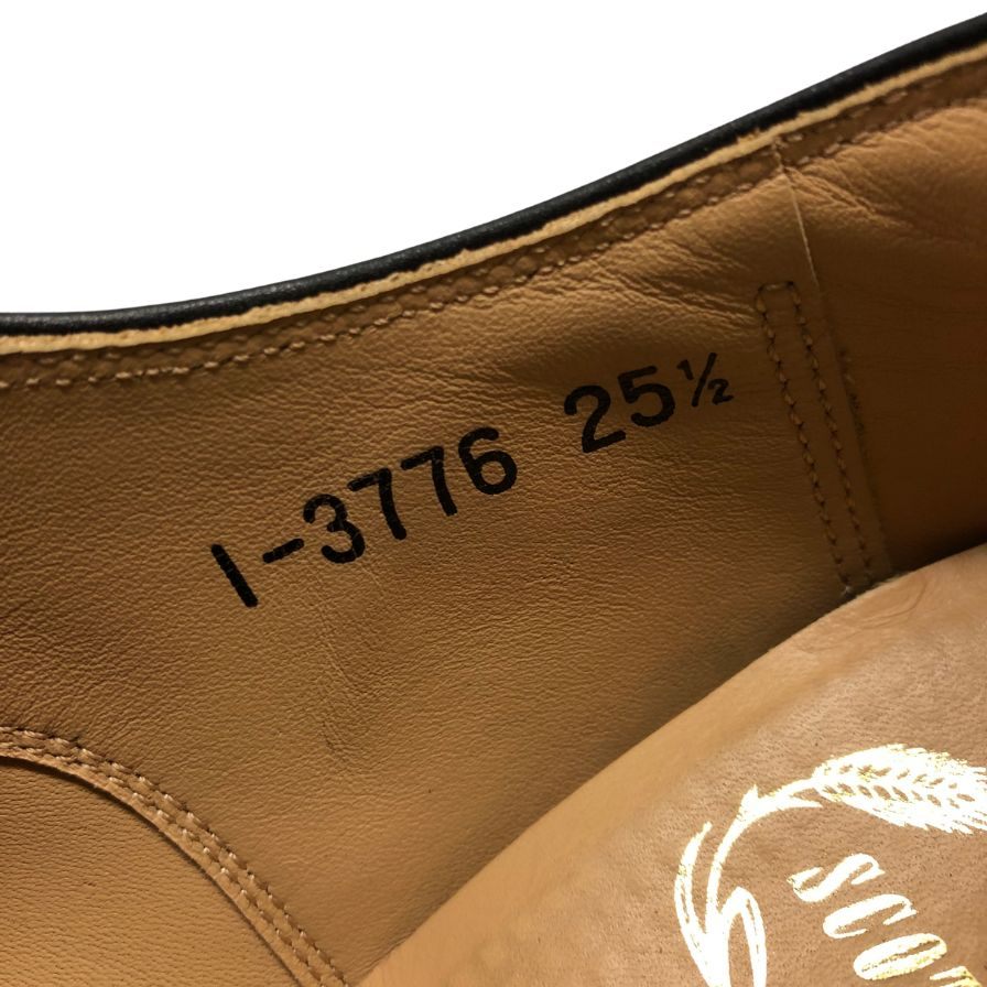 スコッチグレイン レザーシューズ 3776 日本製 サイズ25.5 メンズ ブラック SCOTCH GRAIN 約25.5cm【AFC41】