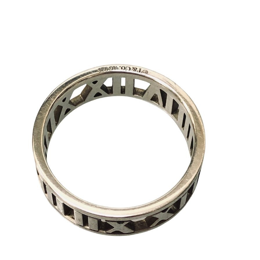 ティファニー アトラス オープンリング 19号 シルバー925 4,42g Tiffany & Co.【AFI25】