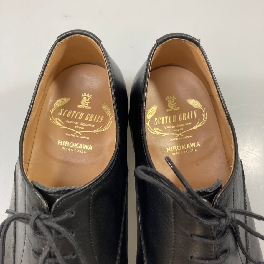 スコッチグレイン レザーシューズ シャインオアレイン 2726BL メンズ 24.5EEE SCOTCH GRAIN SHINE OR RAIN 約24.5cm【AFD4】