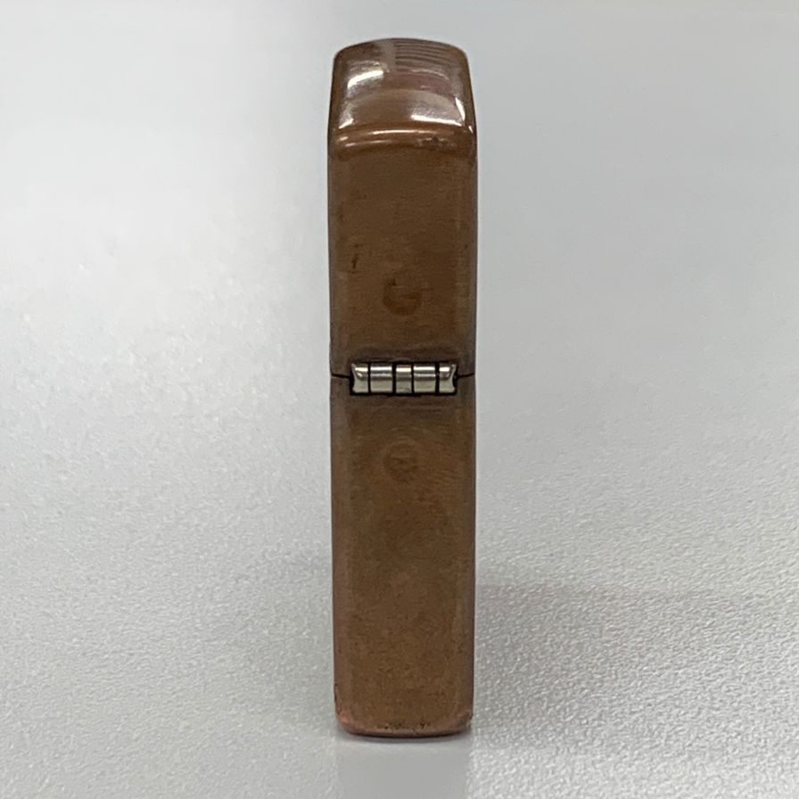 ジッポー ライター 2022年 ソリッド カッパー コッパー 銅 無垢 ブラウン系 ZIPPO COOPER【AFI12】【中古】
