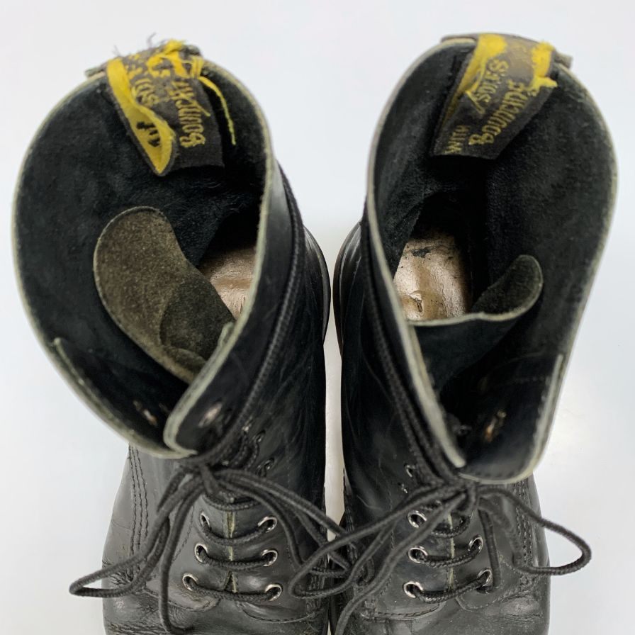 ドクターマーチン 10ホール ブーツ スチールトゥ サイズ9 メンズ Dr.Martens 約28.0cm【AFC41】